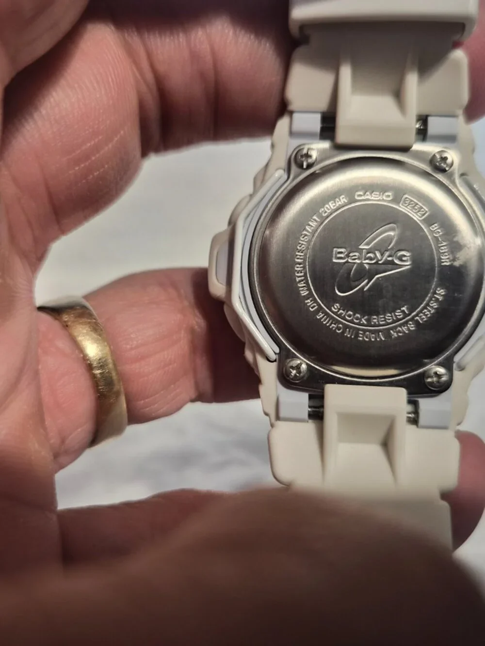 Casio G Shock Baby G Gloss White